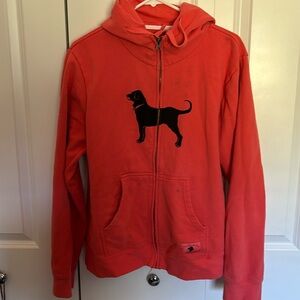 The Black Dog zip hoodie